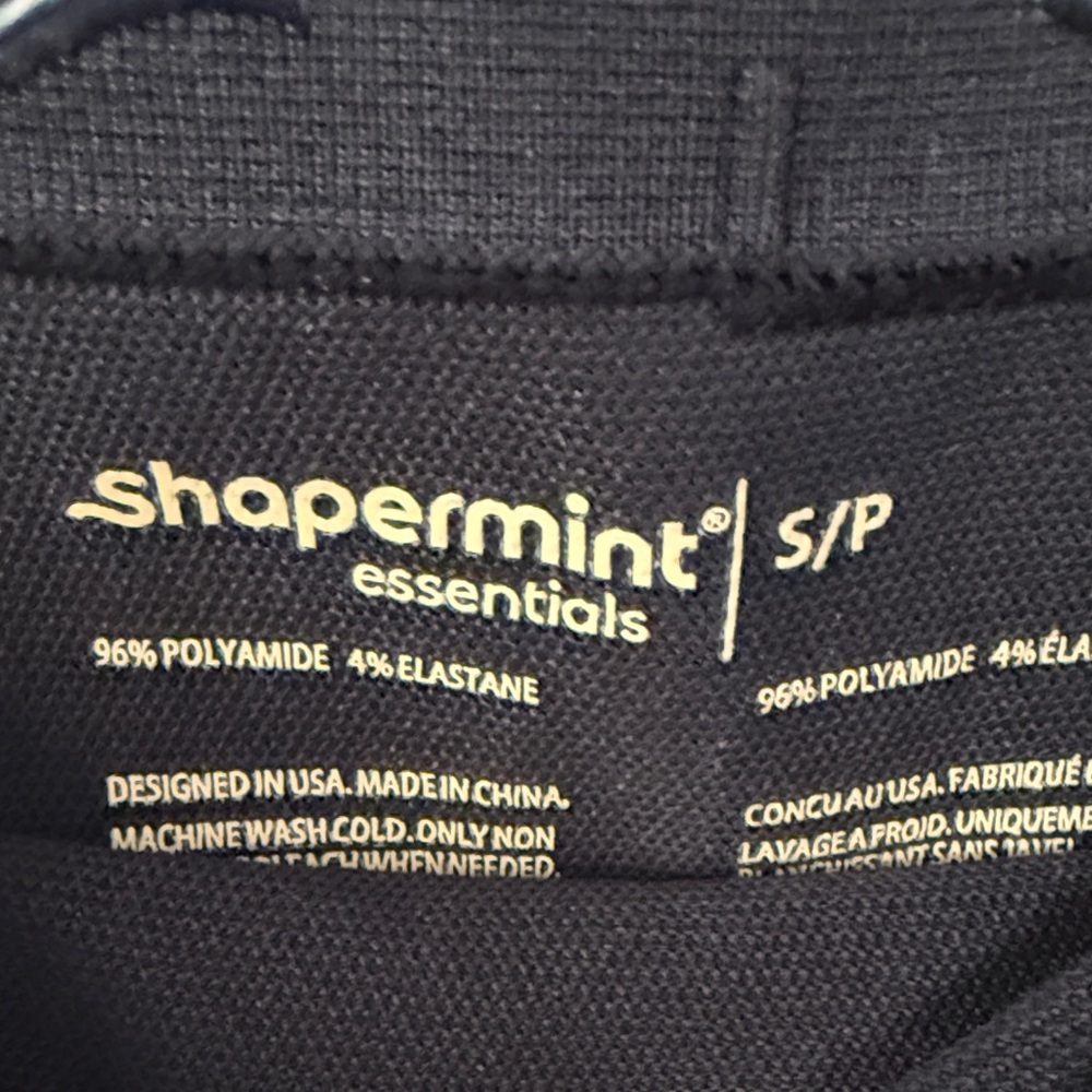 Shapermint High Rise Compression Leggings Black Size S NWT - Picture 2 of 4